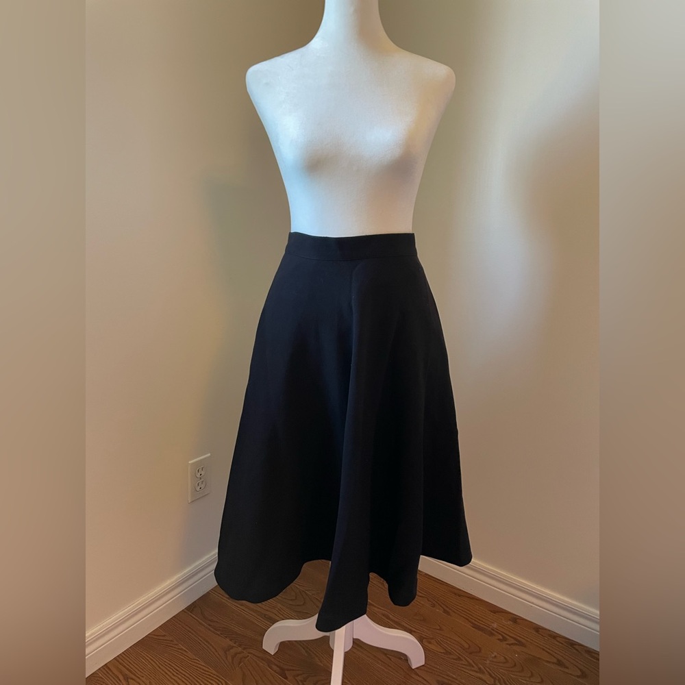 Pink Martini Black Swing Skirt